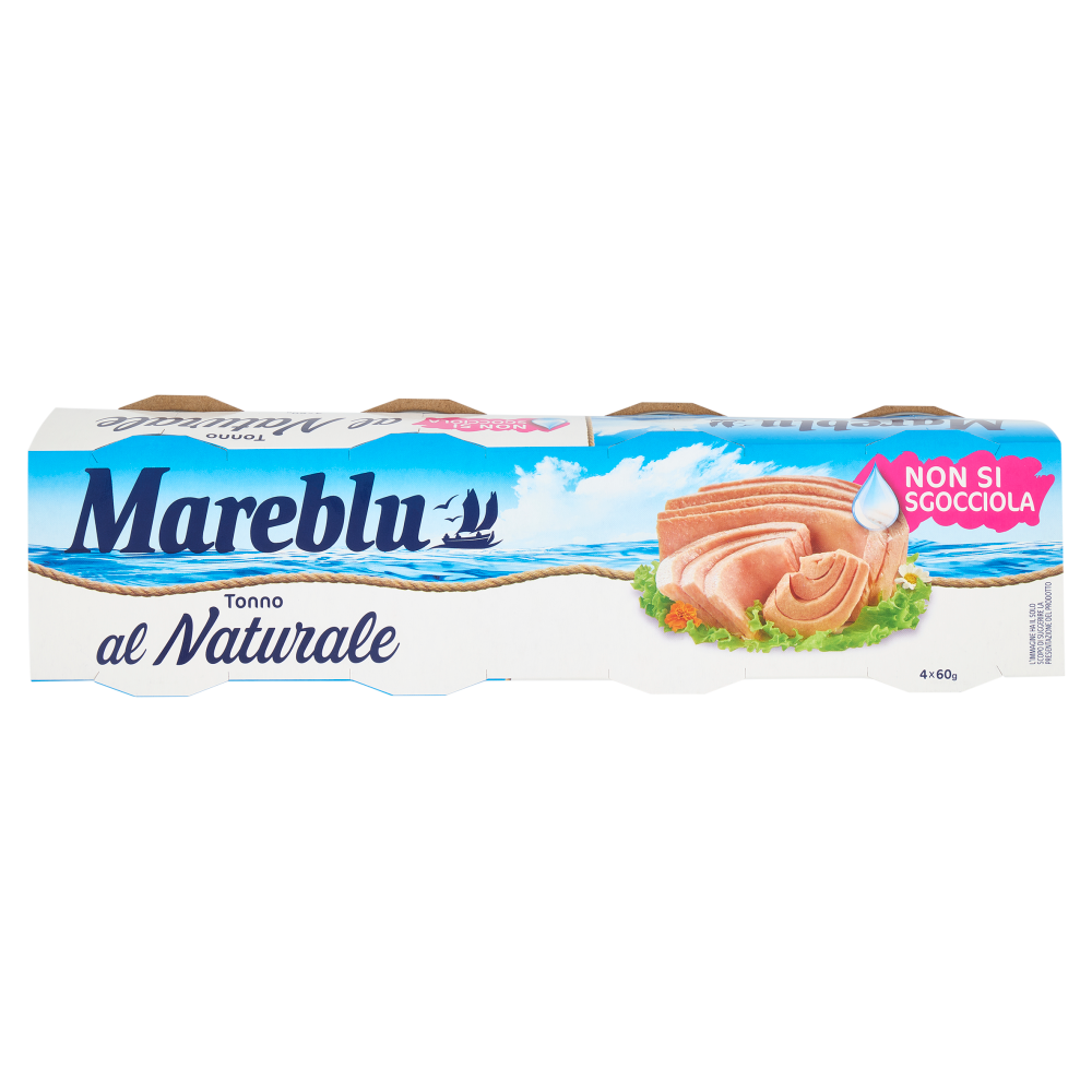 Mareblu Tonno al Naturale 4 x 60 g