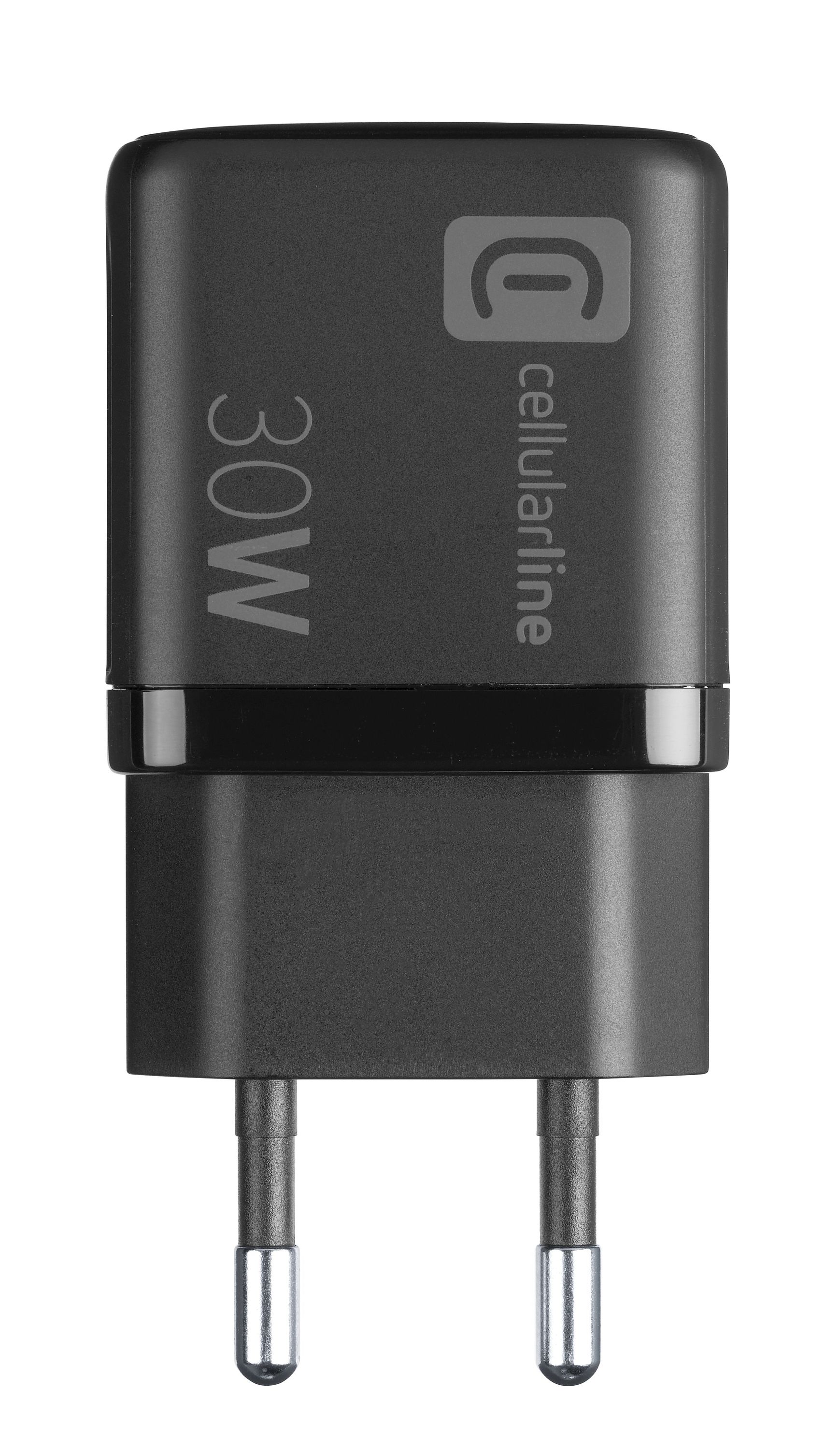 Cellularline MULTIPOWER MICRO 30W Caricabatterie da rete veloce ultracompatto 2 porte, 30W