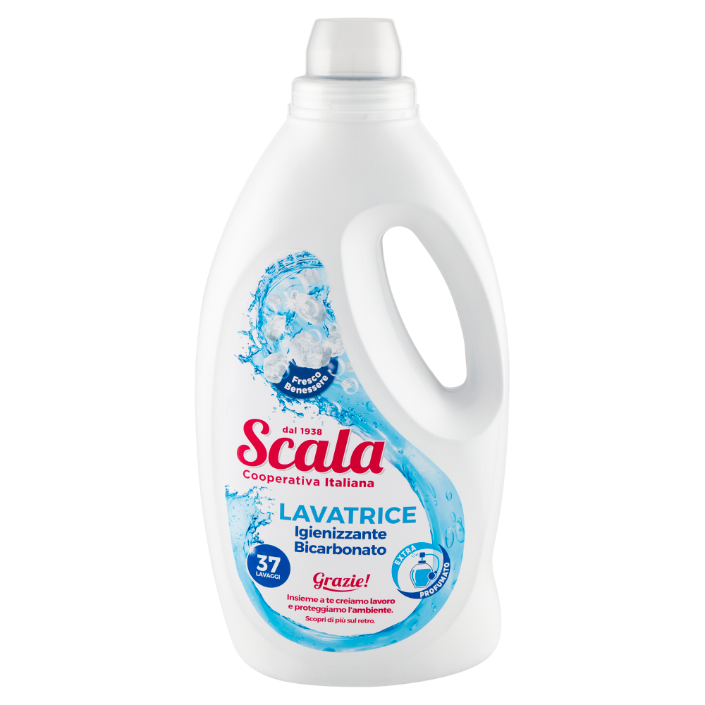 Scala Lavatrice Igienizzante Bicarbonato Fresco Benessere 1500 ml