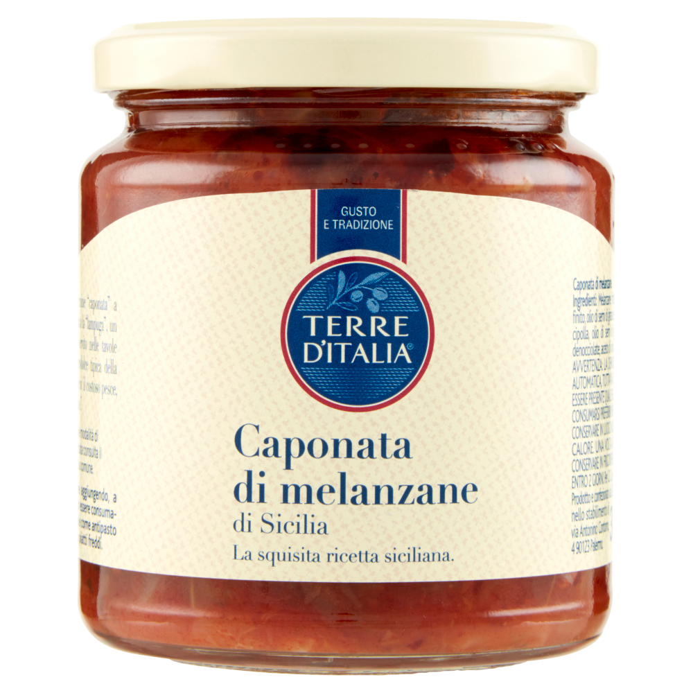 Terre d'Italia Caponata di melanzane di Sicilia 300 g