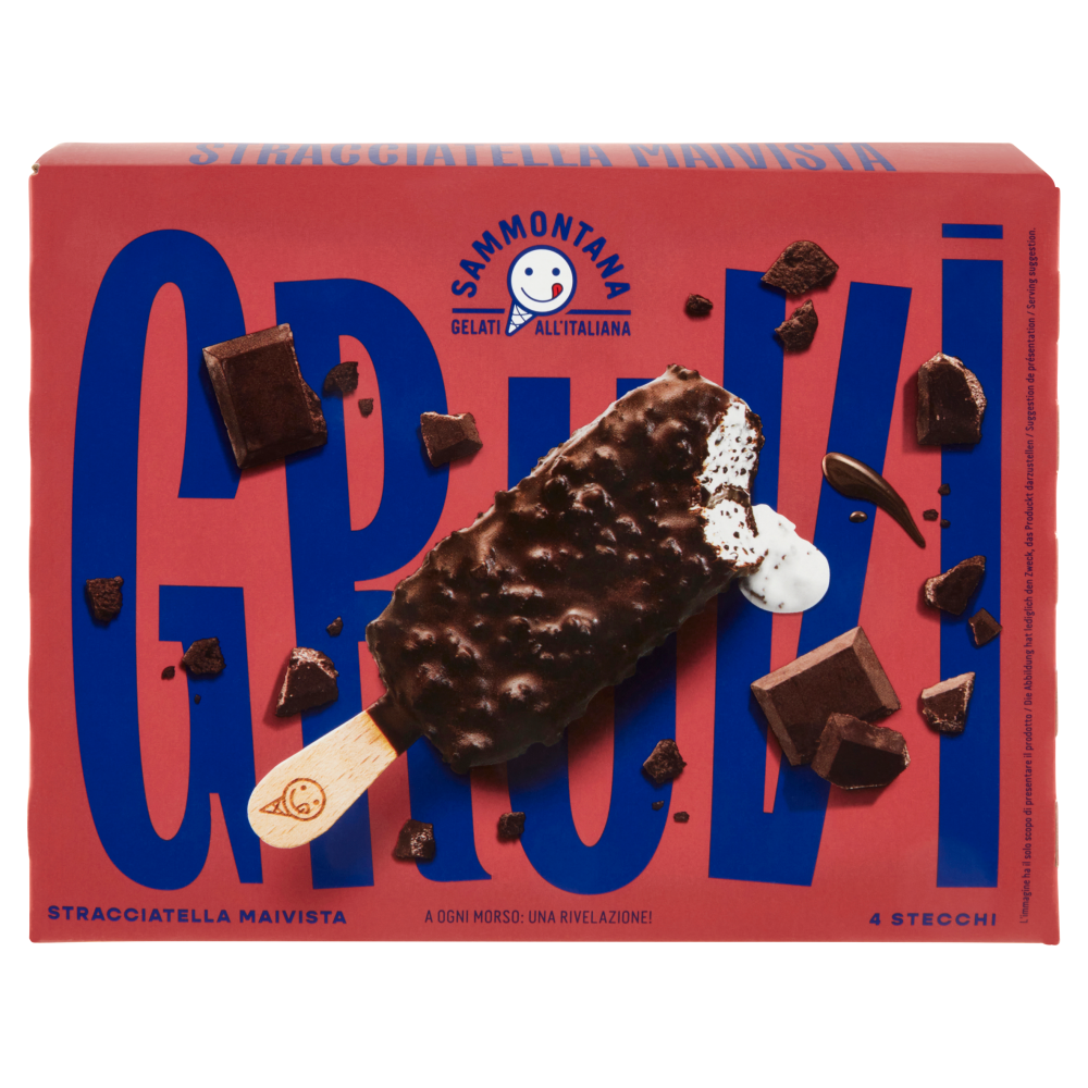 Sammontana Gruvi Stracciatella Maivista 4 x 60 g