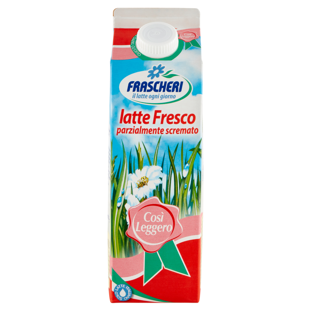 Frascheri latte Fresco parzialmente scremato Cos&igrave; Leggero 1000 ml