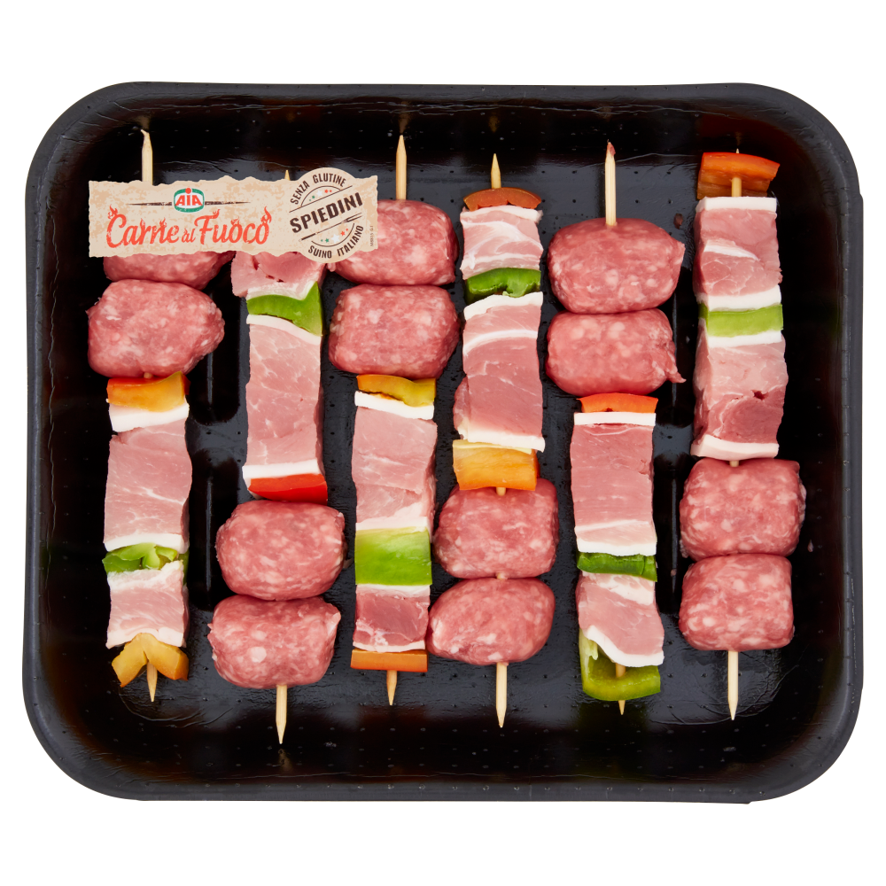 Aia Carne al Fuoco Spiedini 0,840 kg