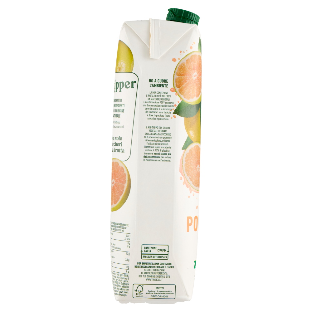 Zuegg Skipper Pompelmo Senza zuccheri aggiunti 1000 ml