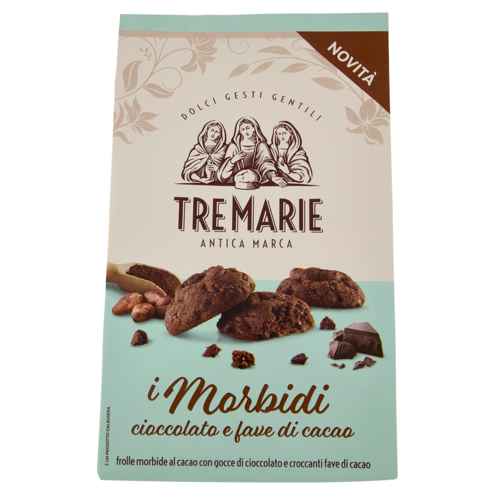Tre Marie i Morbidi cioccolato e fave di cacao 300 g