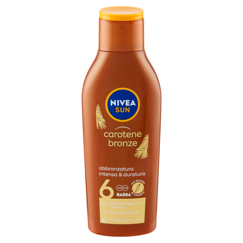 Nivea Sun carotene bronze 6 Bassa 200 ml