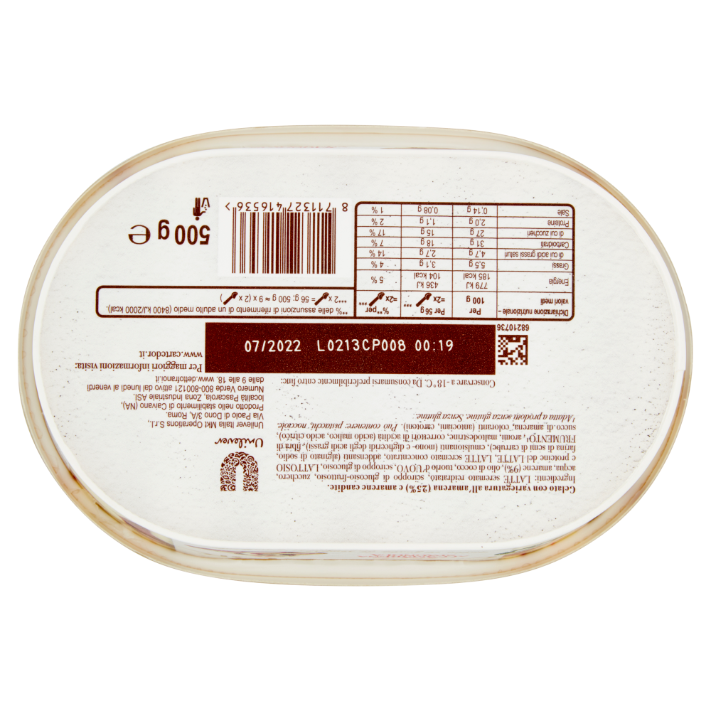 Carte d'Or Affogato all'Amarena Spagnola 500 g