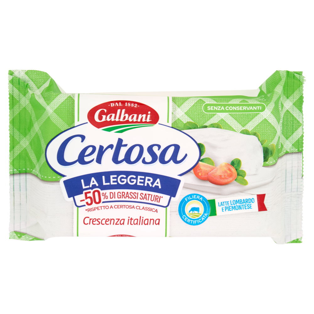 Galbani Certosa la Leggera Crescenza italiana 165 g