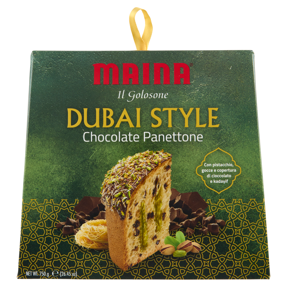 Maina il Golosone Dubai Style Chocolate Panettone 750 g