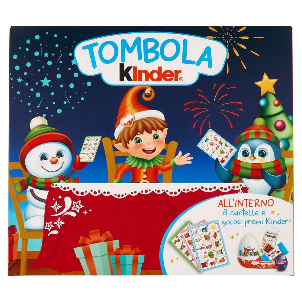 Kinder Tombola 23 pezzi 205 g