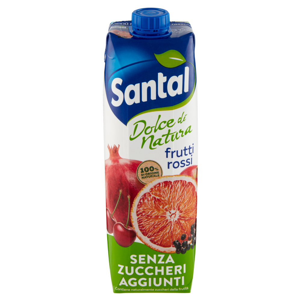 Sant&agrave;l Dolce di Natura frutti rossi Senza Zuccheri Aggiunti 1000 ml