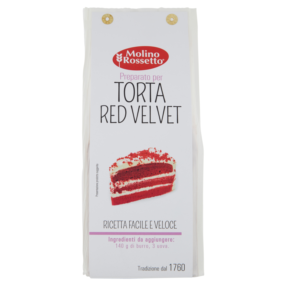 Molino Rossetto Preparato Per Torta Red Velvet 400 G Carrefour