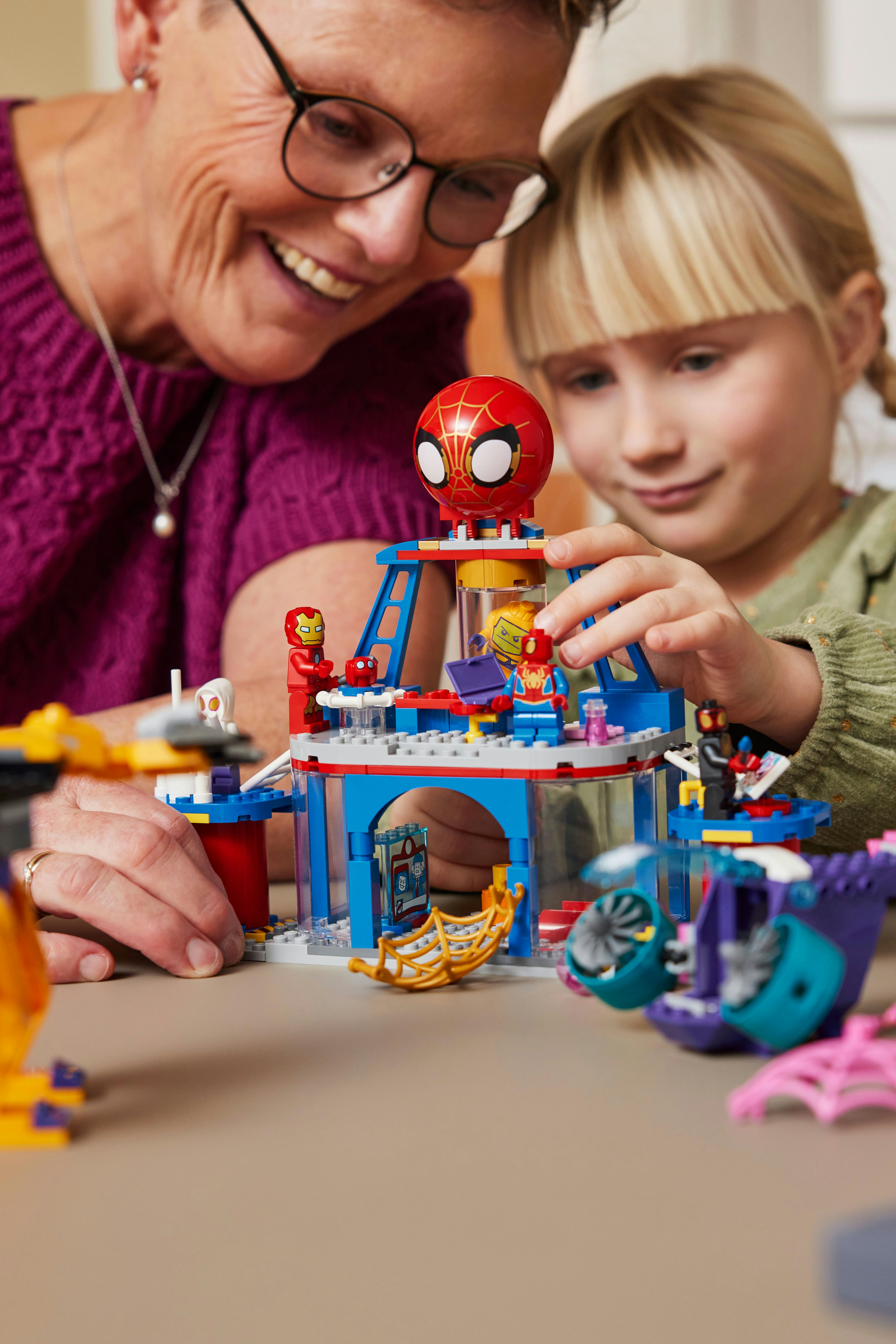 LEGO Quartier generale di Team Spidey