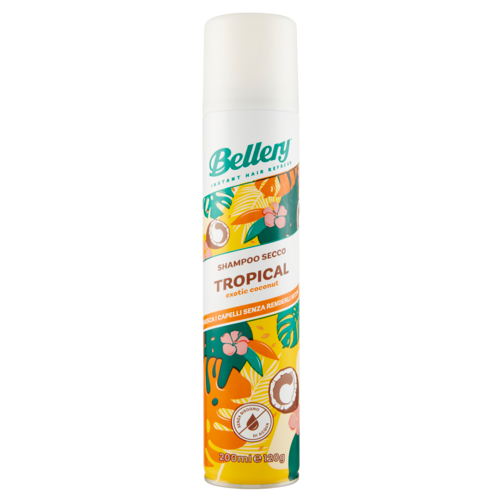 Bellery Shampoo Secco Tropical exotic coconut 200 ml
