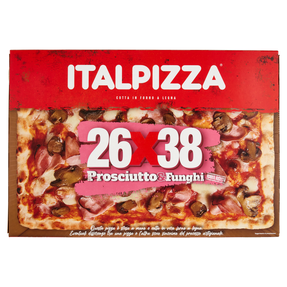 Italpizza 26x38 Prosciutto & Funghi 570 g Carrefour