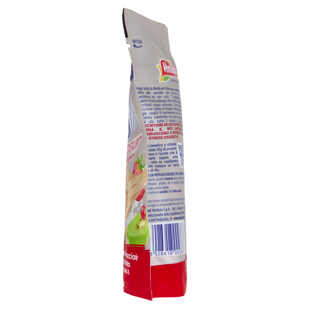 Ventura BBmix per Yogurt macedonie Mix con noci, mandorle, nocciole e cranberry zuccherato 150 g