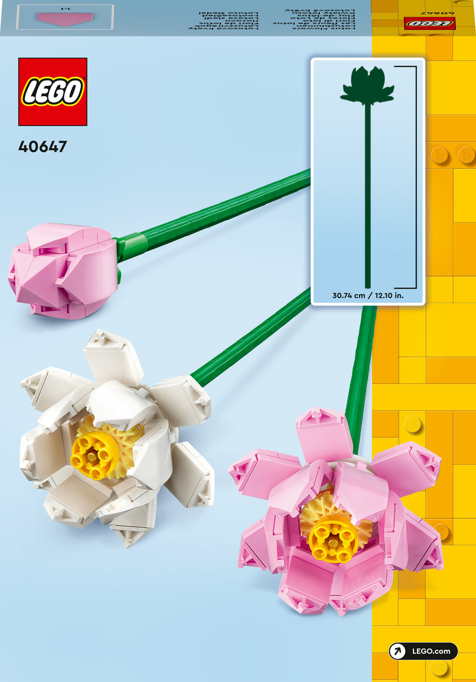 LEGO Botanicals Fiori di loto