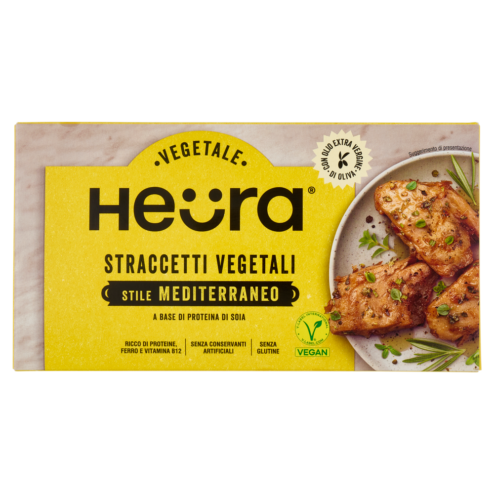 Heura Straccetti Vegetali Stile Mediterraneo 180 g