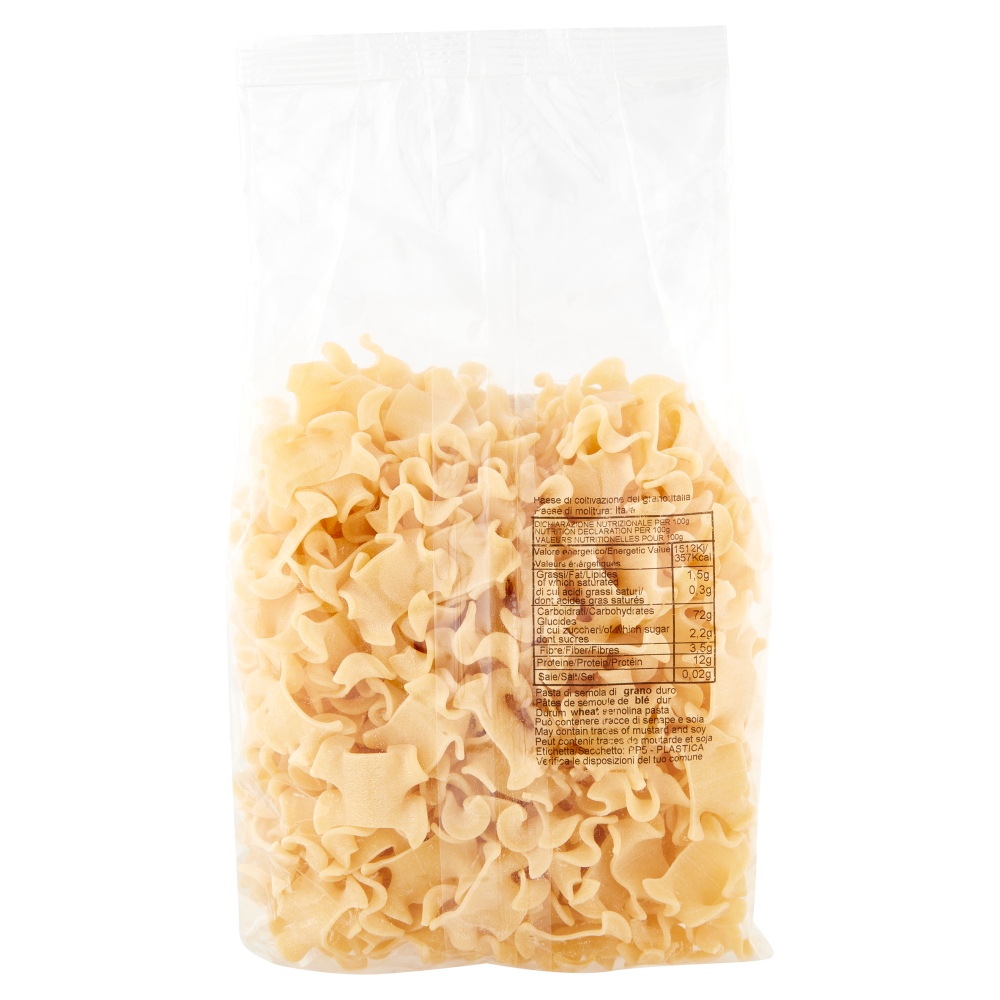 Pastificio Artigianale Alta Valle Scrivia Pasta di Semola di Grano Duro Lasagnette Ricce 500 g