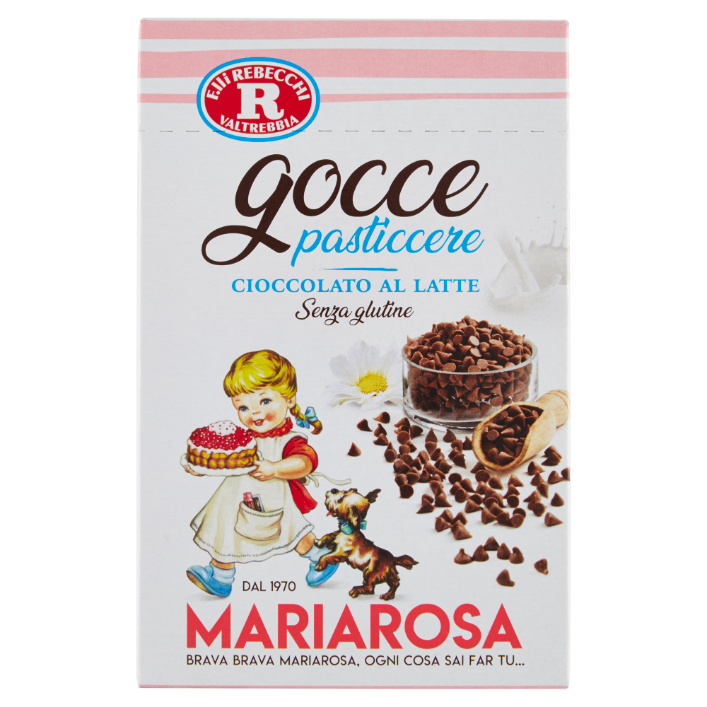 Mariarosa Gocce pasticcere Cioccolato al Latte 125 g