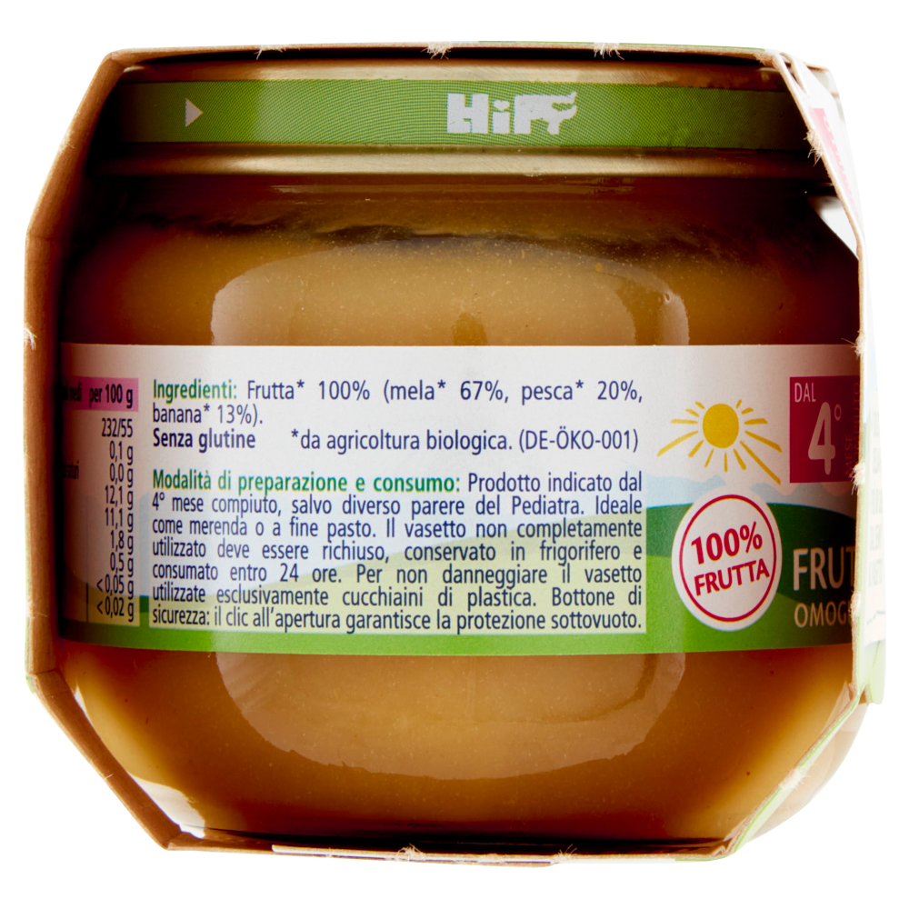 HiPP Biologico Frutta Mista Omogeneizzato 2 x 80 g