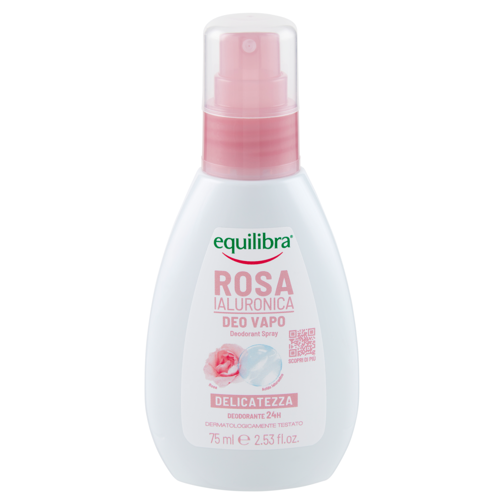 equilibra Rosa Ialuronica Deo Vapo Delicatezza 75 ml