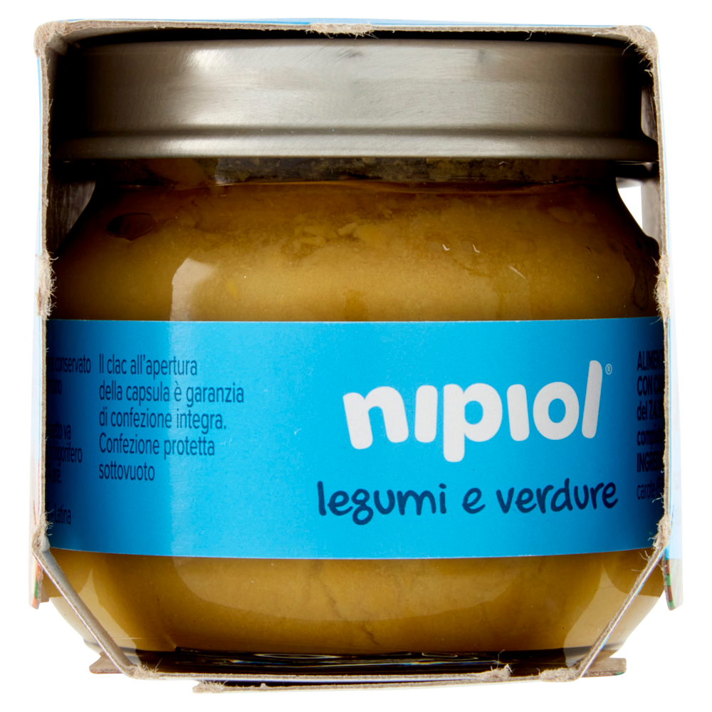 nipiol legumi e verdure omogeneizzato 2 x 80 g