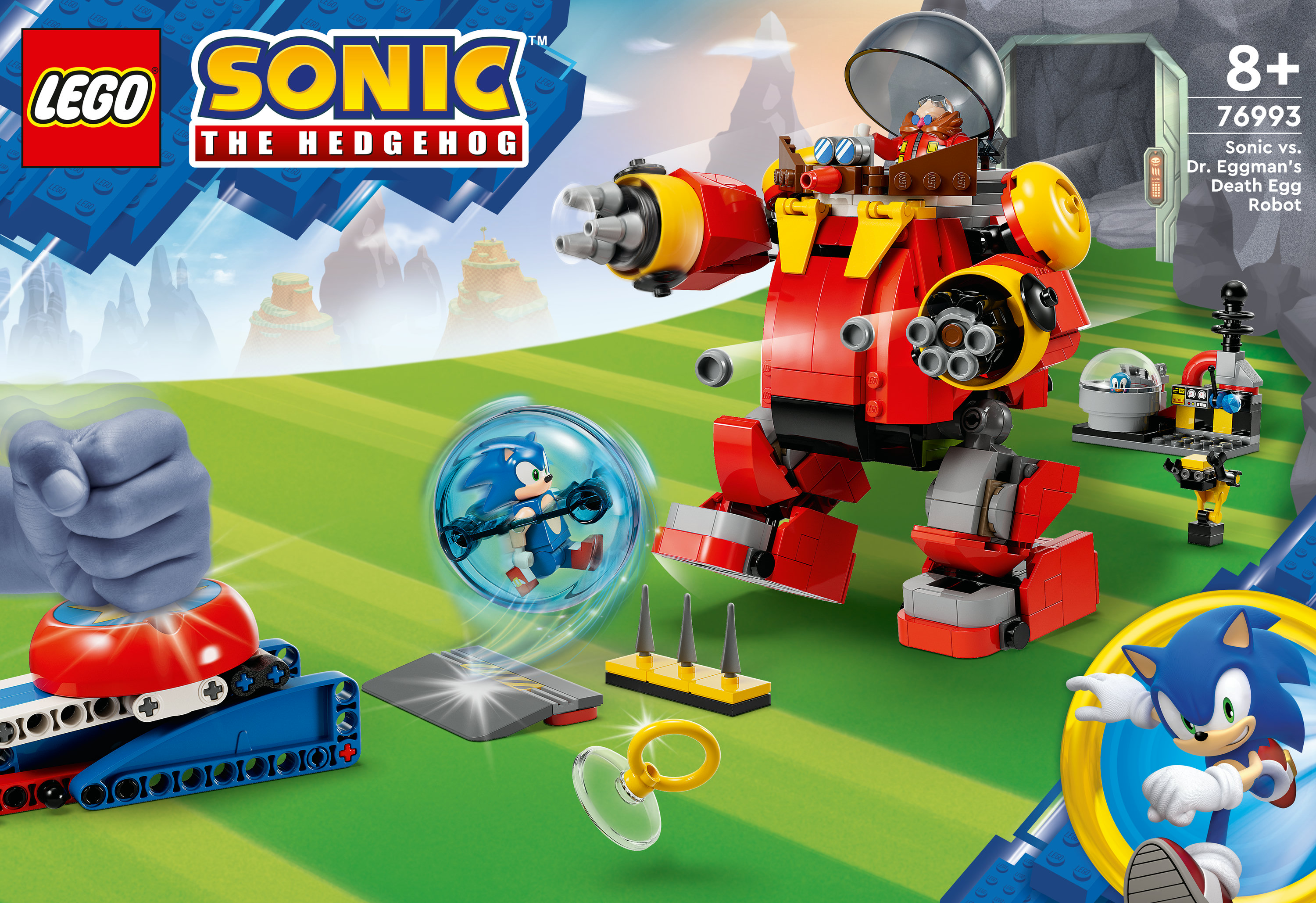 LEGO Sonic vs. Robot Death Egg del Dr. Eggman