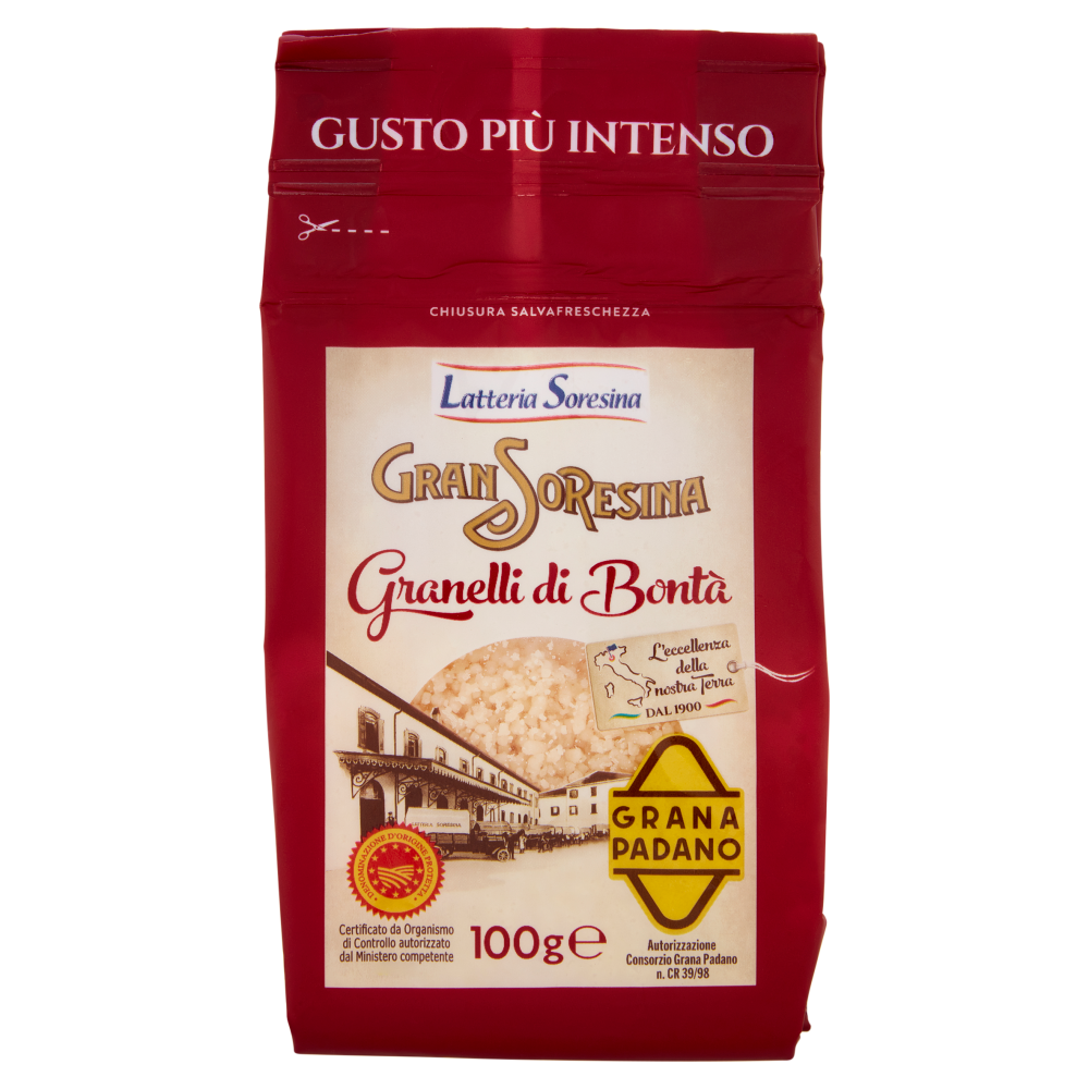 Gran Soresina Granelli di Bontà Grana Padano DOP 100 g