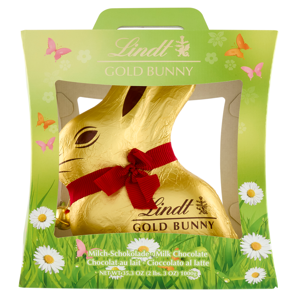 Lindt Gold Bunny Coniglietto Pasqua Cioccolato al Latte XXL 1000 g