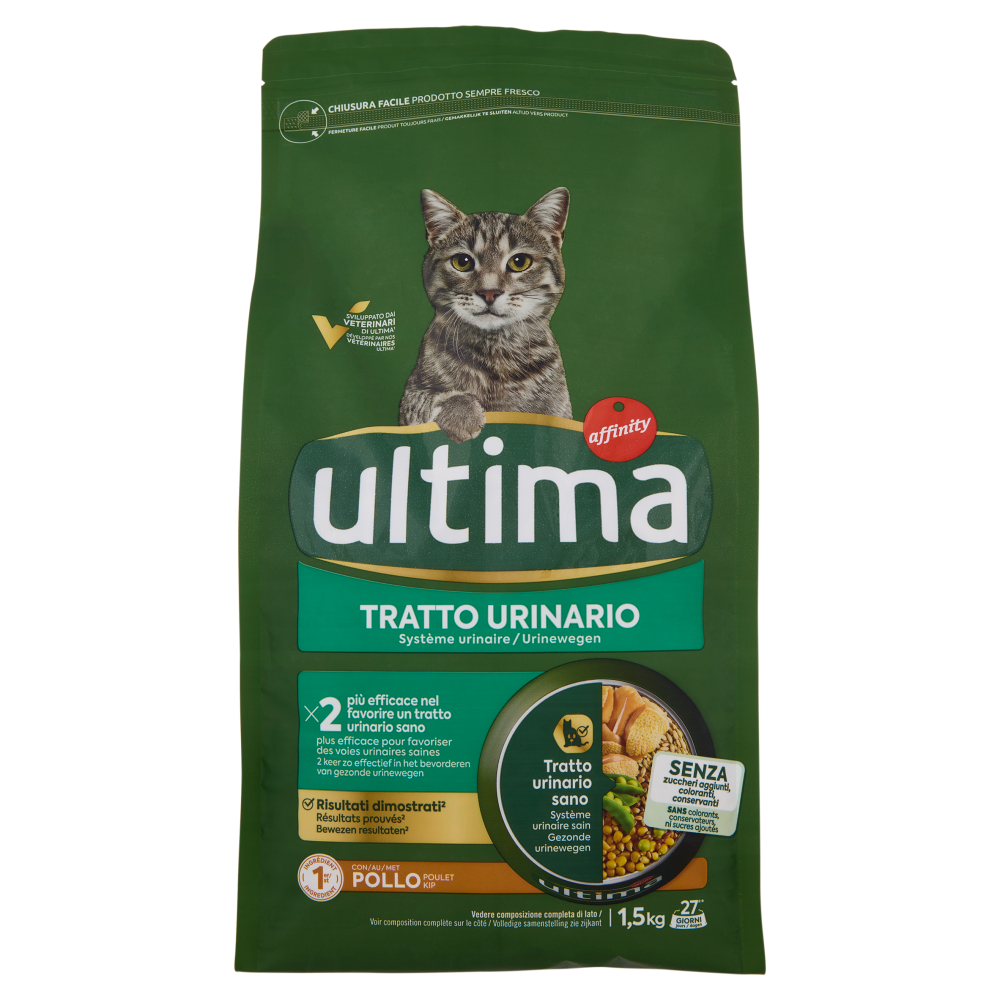 ultima Cat Tratto Urinario con Pollo 1,5 kg