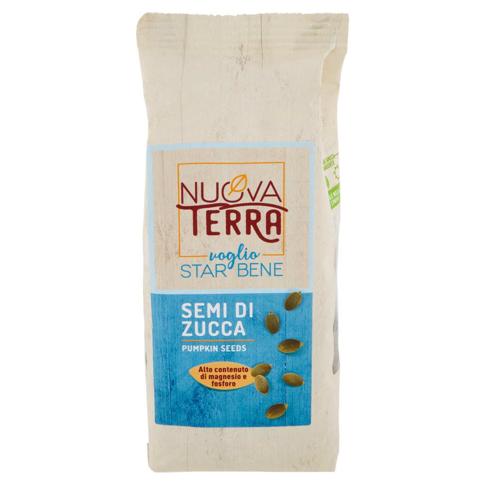 Nuova Terra voglio Star Bene Semi di Zucca 120 g