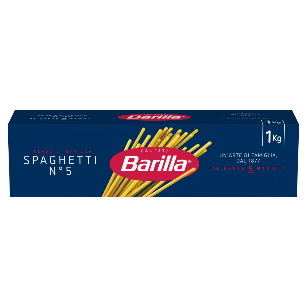 Barilla Pasta Spaghetti n.5 1Kg