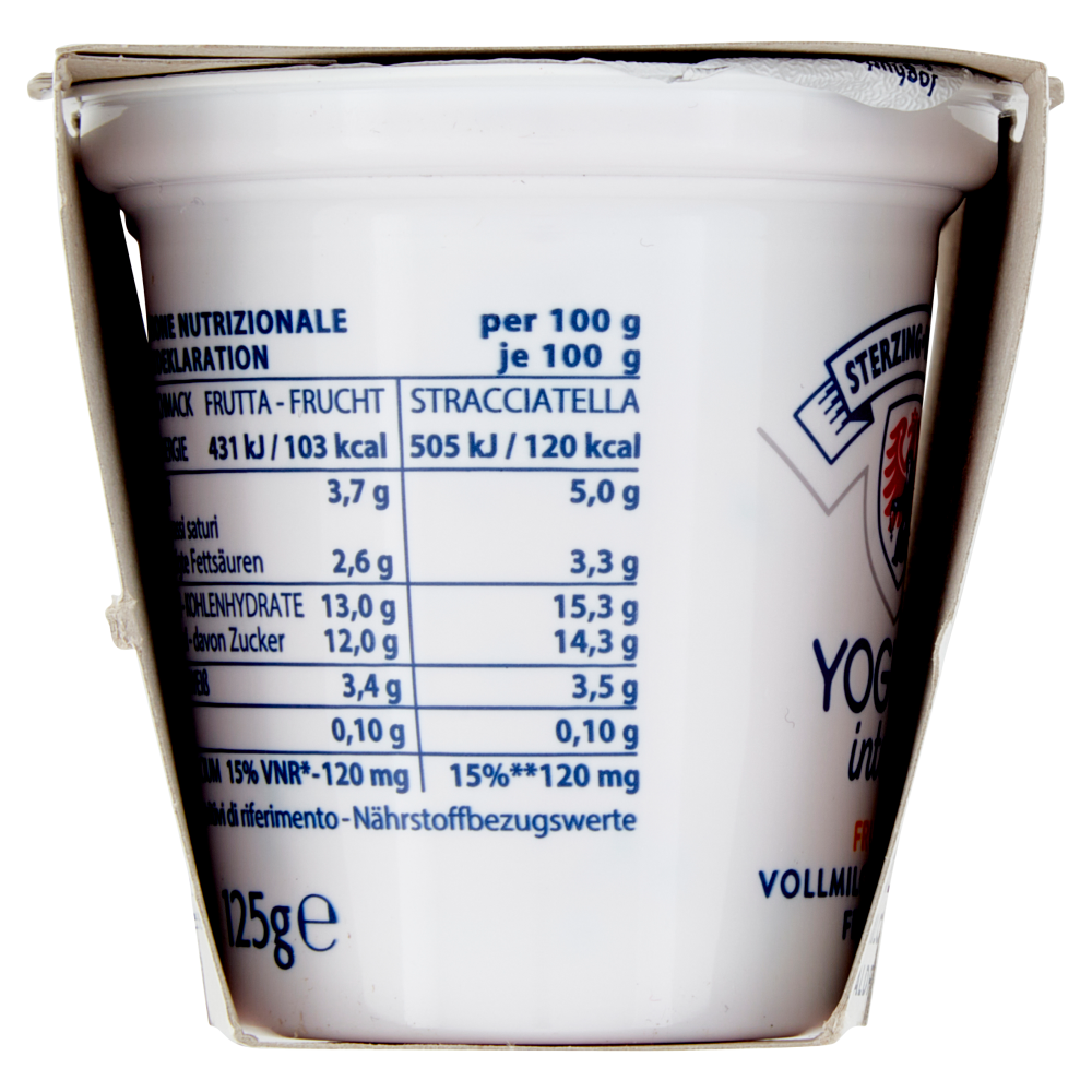 Sterzing Vipiteno Yogurt intero Frutti di Bosco 2 x 125 g
