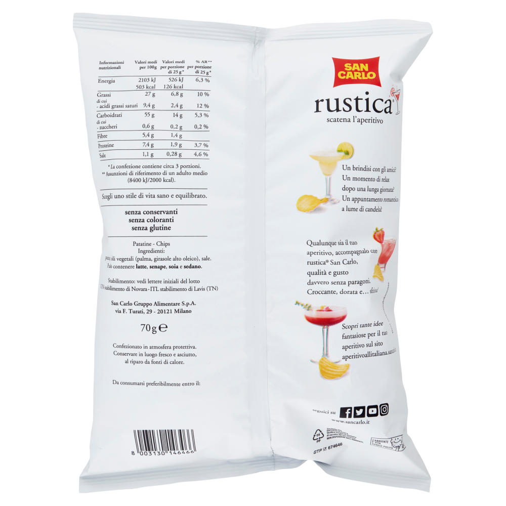 San Carlo rustica 70 g