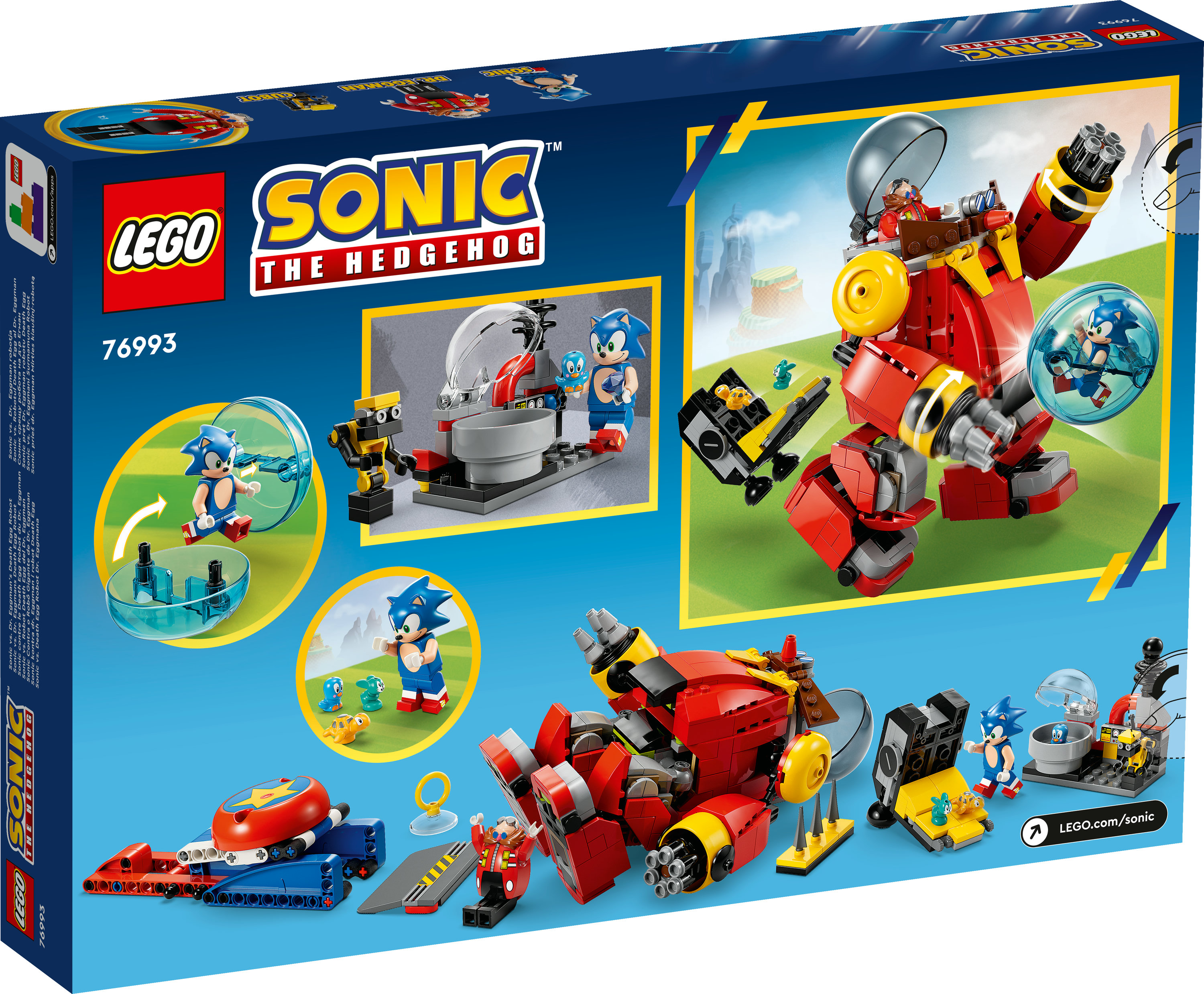 LEGO Sonic vs. Robot Death Egg del Dr. Eggman
