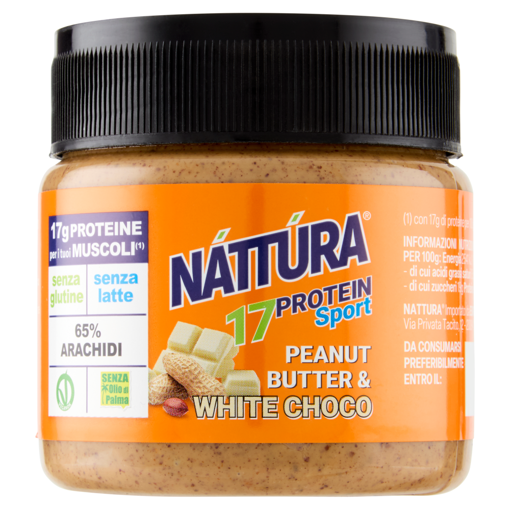 N&aacute;tt&uacute;ra 17 Protein Sport Peanut Butter & White Choco 225 g