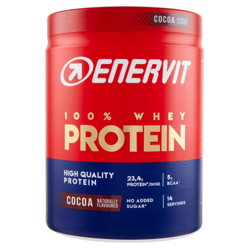Enervit 100 Whey Protein Cocoa Flavour 420 g Carrefour