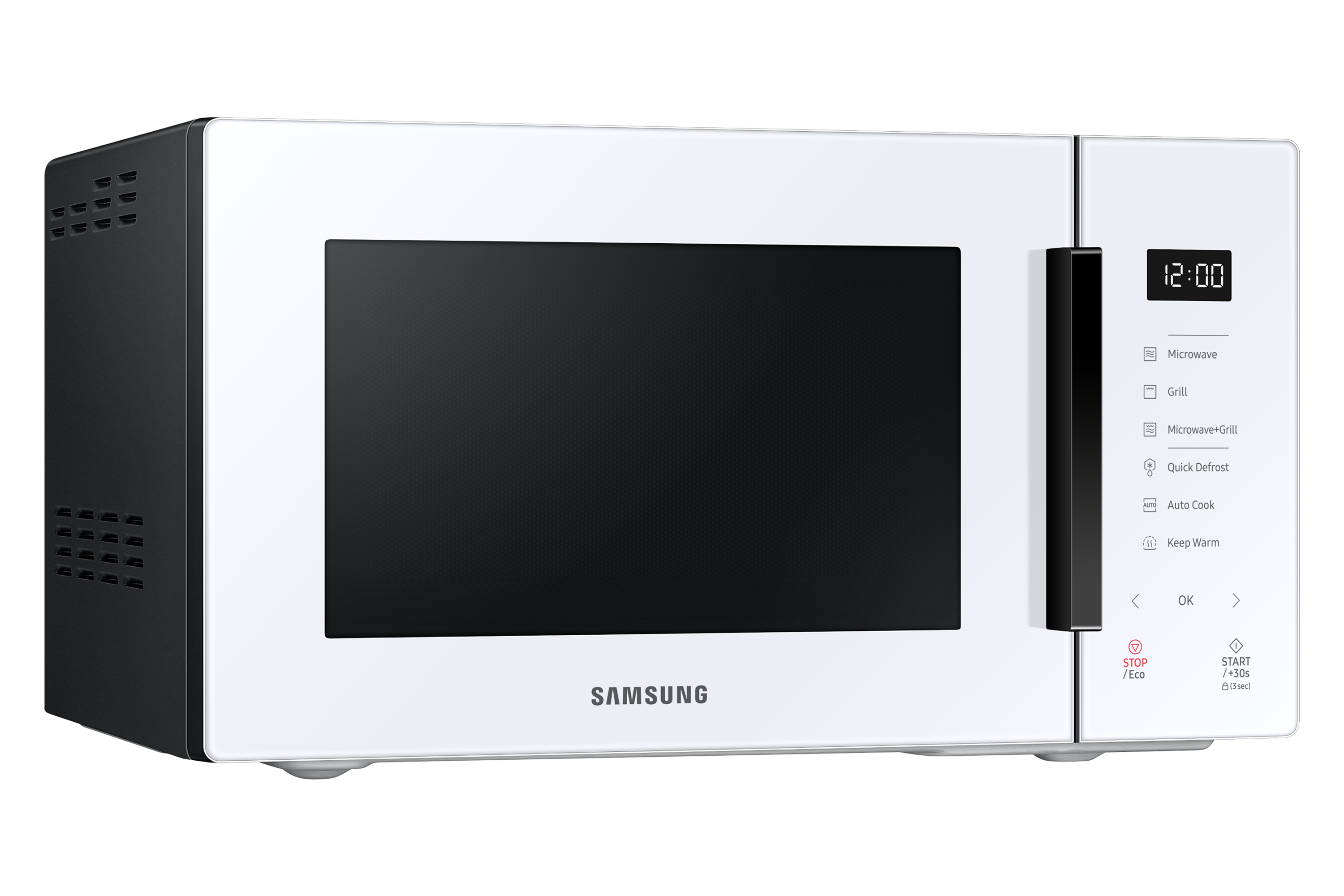 Samsung MG23T5018AW/ET forno a microonde Superficie piana Microonde con  grill 23 L 800 W Bianco | Carrefour