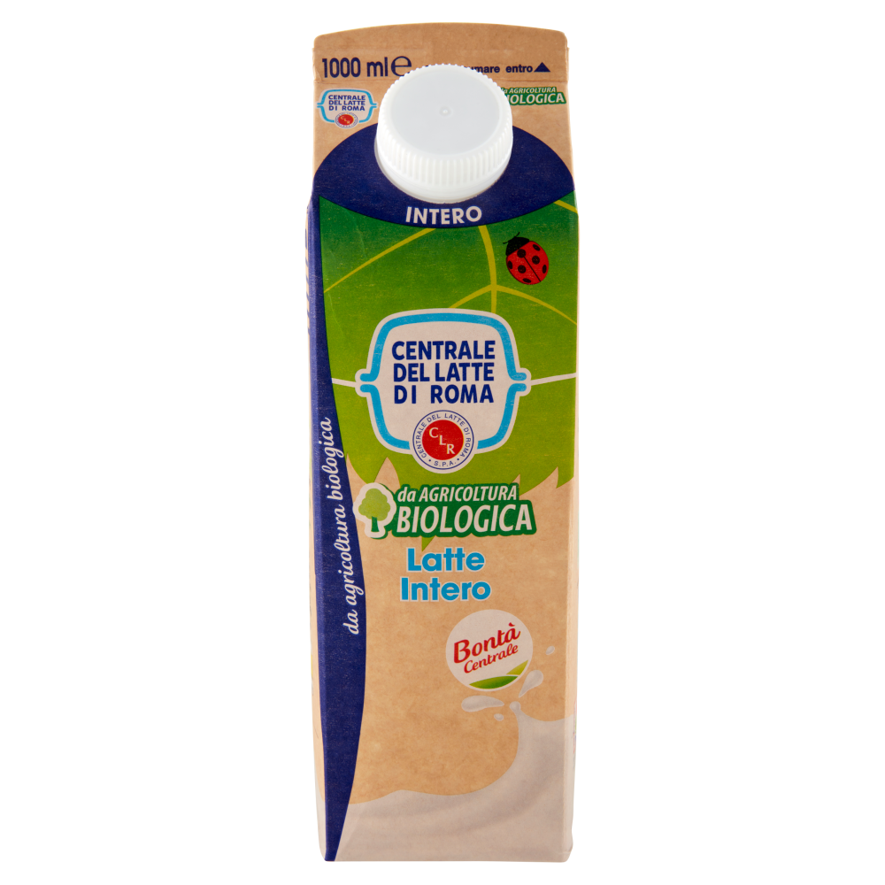 Centrale del Latte di Roma Intero da Agricoltura Biologica 1000 ml