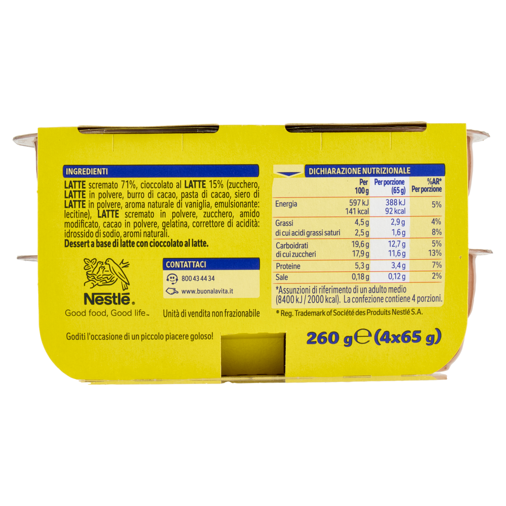 NESQUIK Dessert 4 x 65 g