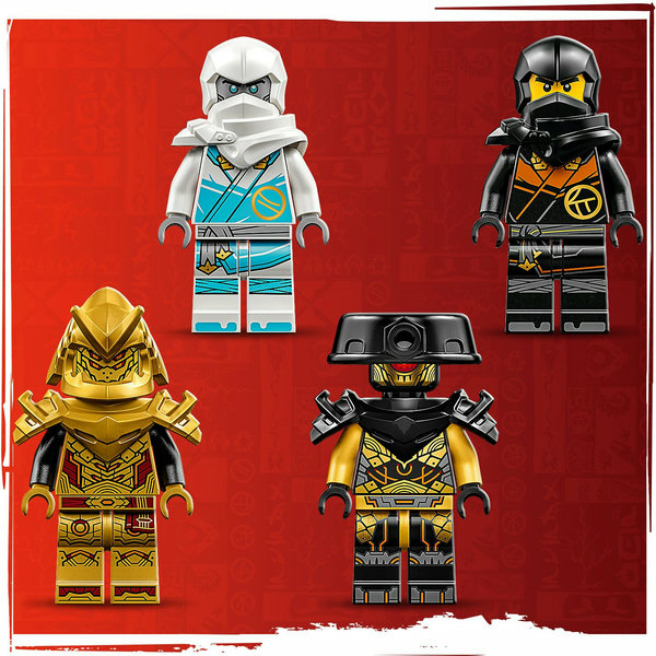 LEGO NINJAGO Auto da corsa Spinjitzu Dragon Power di Zane