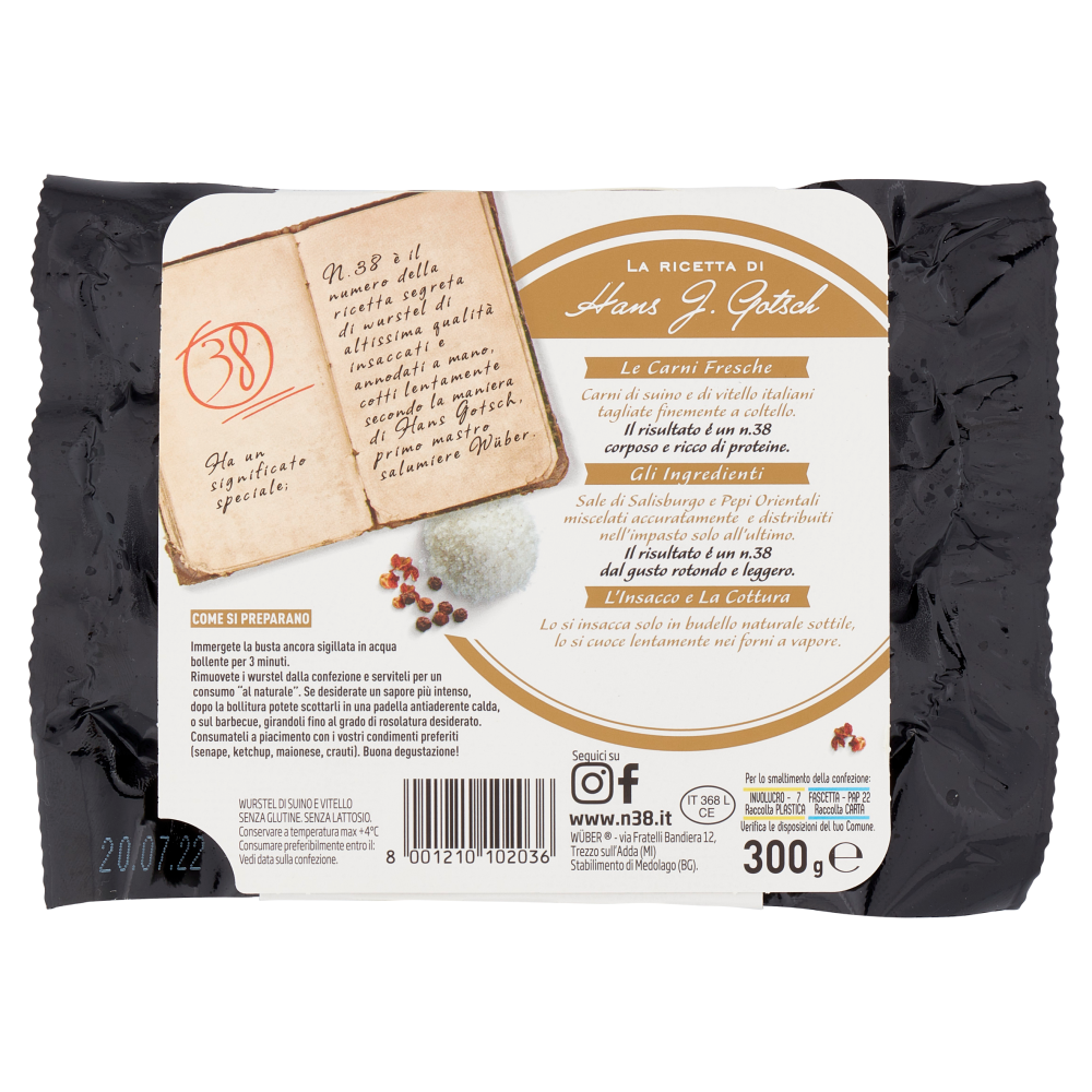 W&uuml;ber N.38 Brat 300 g