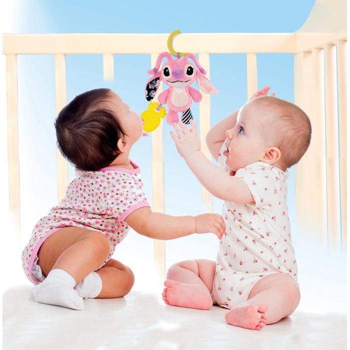 Clementoni Disney Baby Angel Soft Rattle giocattolo da appendere per bambini