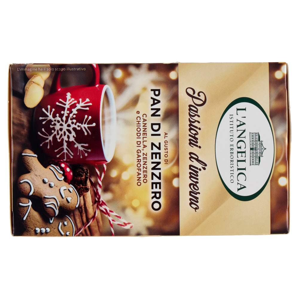 L'Angelica Passioni d'inverno al Gusto di Pan di Zenzero 15 Filtri 28.5 g