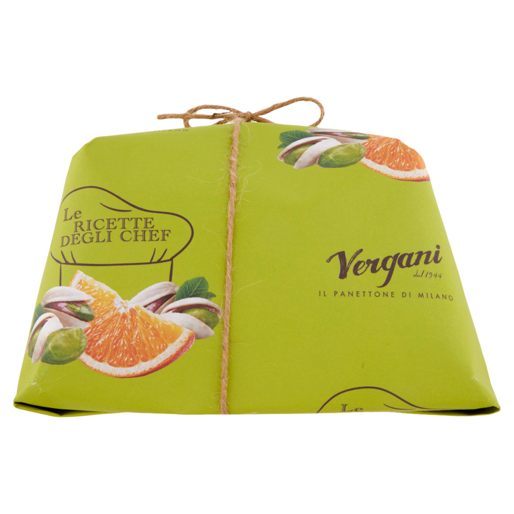 Vergani Panettone Arancia e Pistacchio 750 g