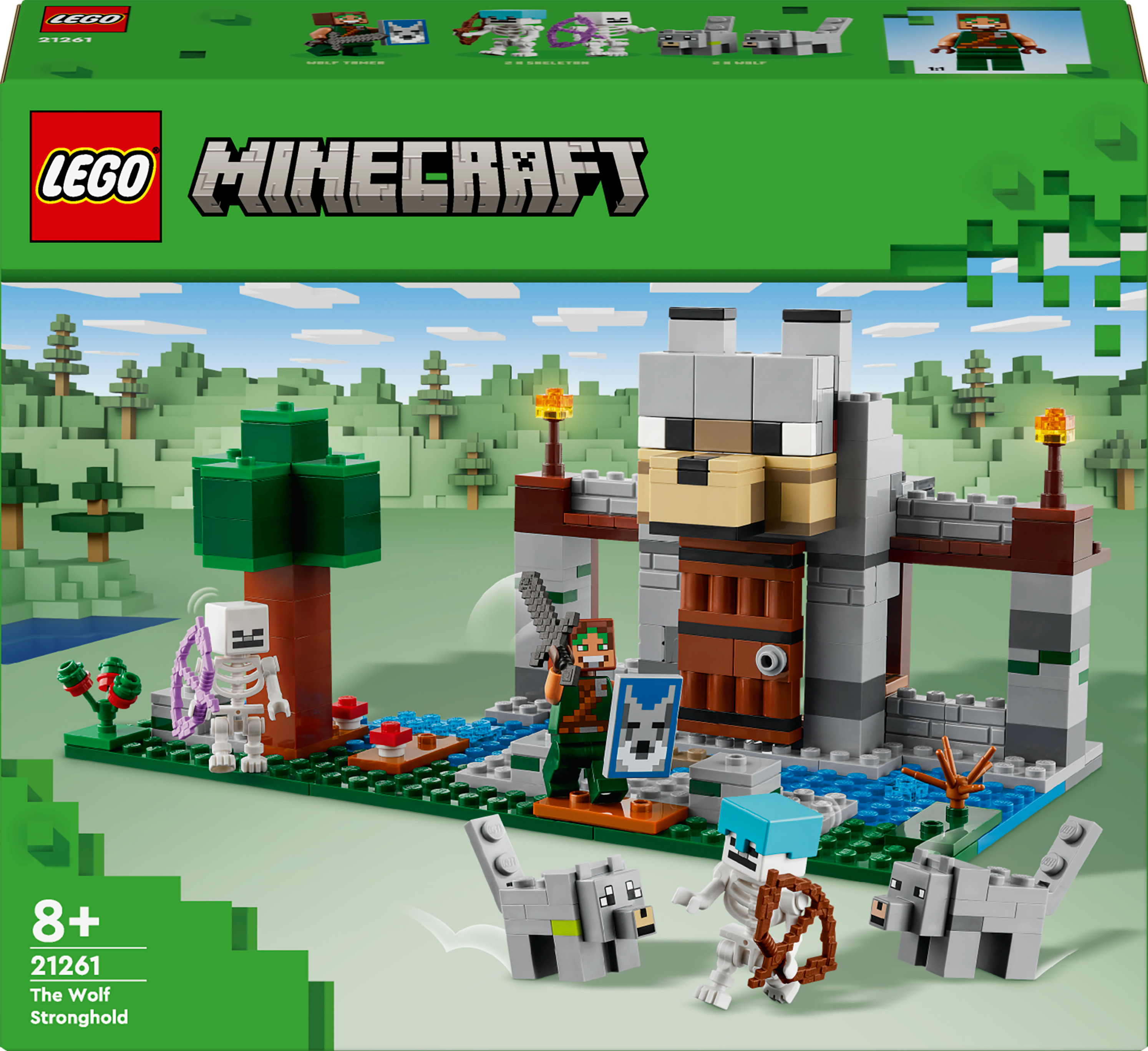 LEGO Minecraft Il castello del Lupo