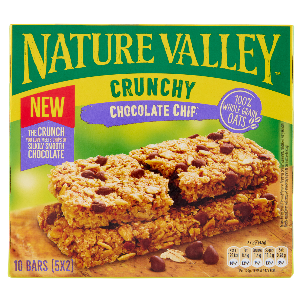 Nature Valley Crunchy Chocolate Chip 5 x 42 g