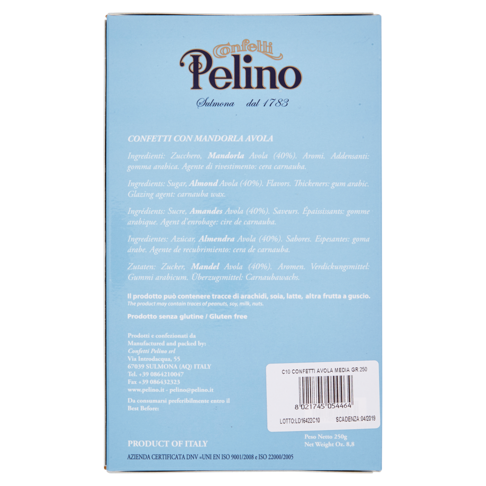 Confetti Pelino Avola 250 g