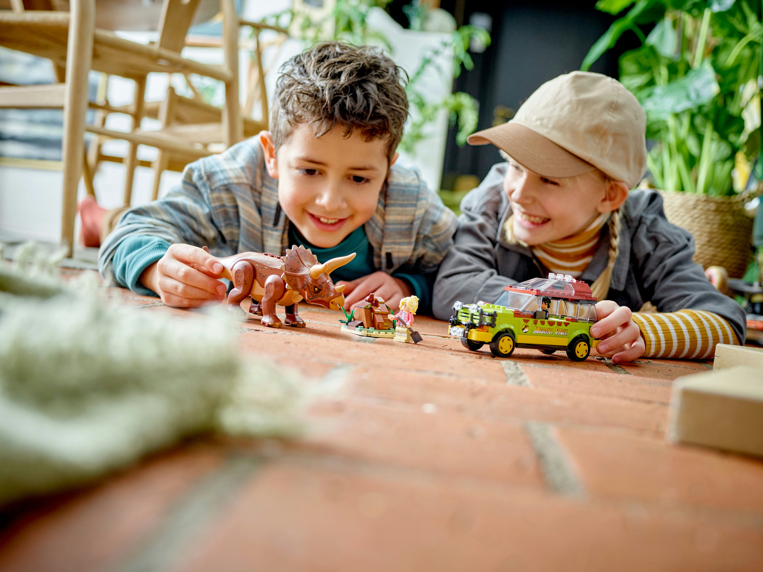 LEGO Jurassic World La ricerca del Triceratopo